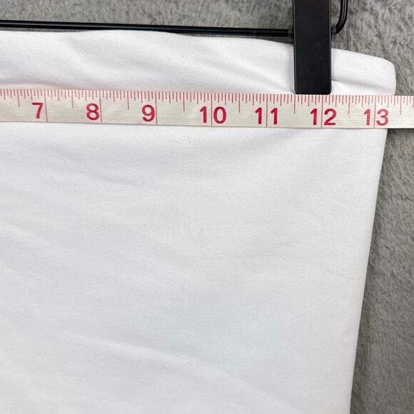 Susana Monaco Essential Crop Tube Top White Size XS NWOT Layering Stretch - Picture 5 of 8